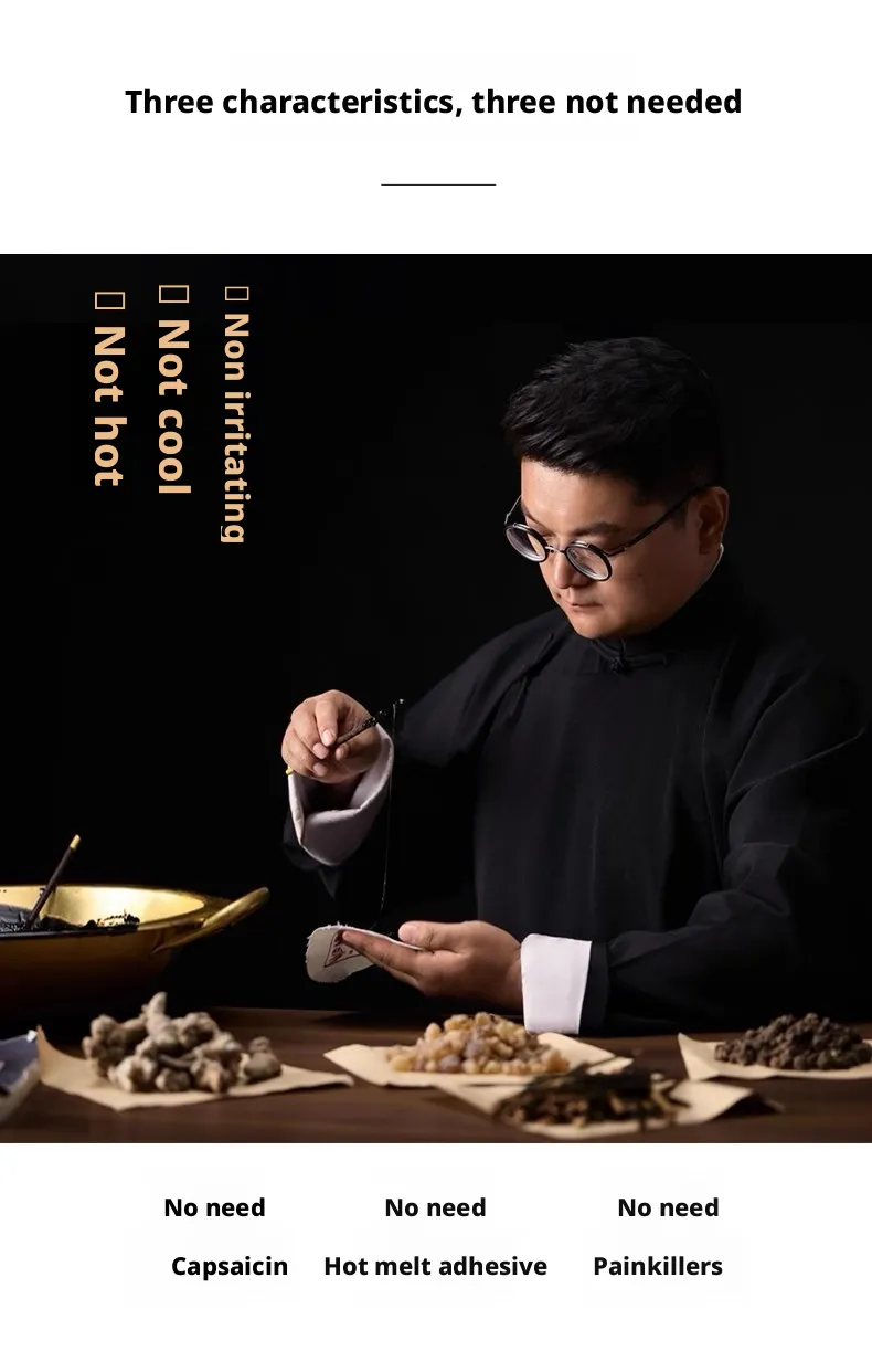 Pain Relief Herbal Patch Usage